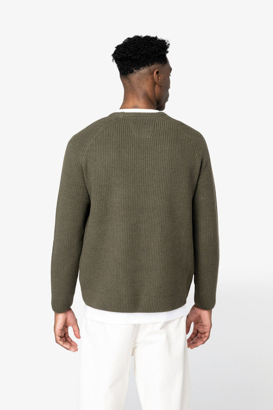 The Chunky Knit Sweatshirt – Organic & Recycled