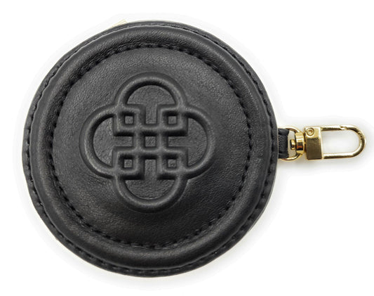 Ivy Leather Zip Top Coin Purse - Bascora