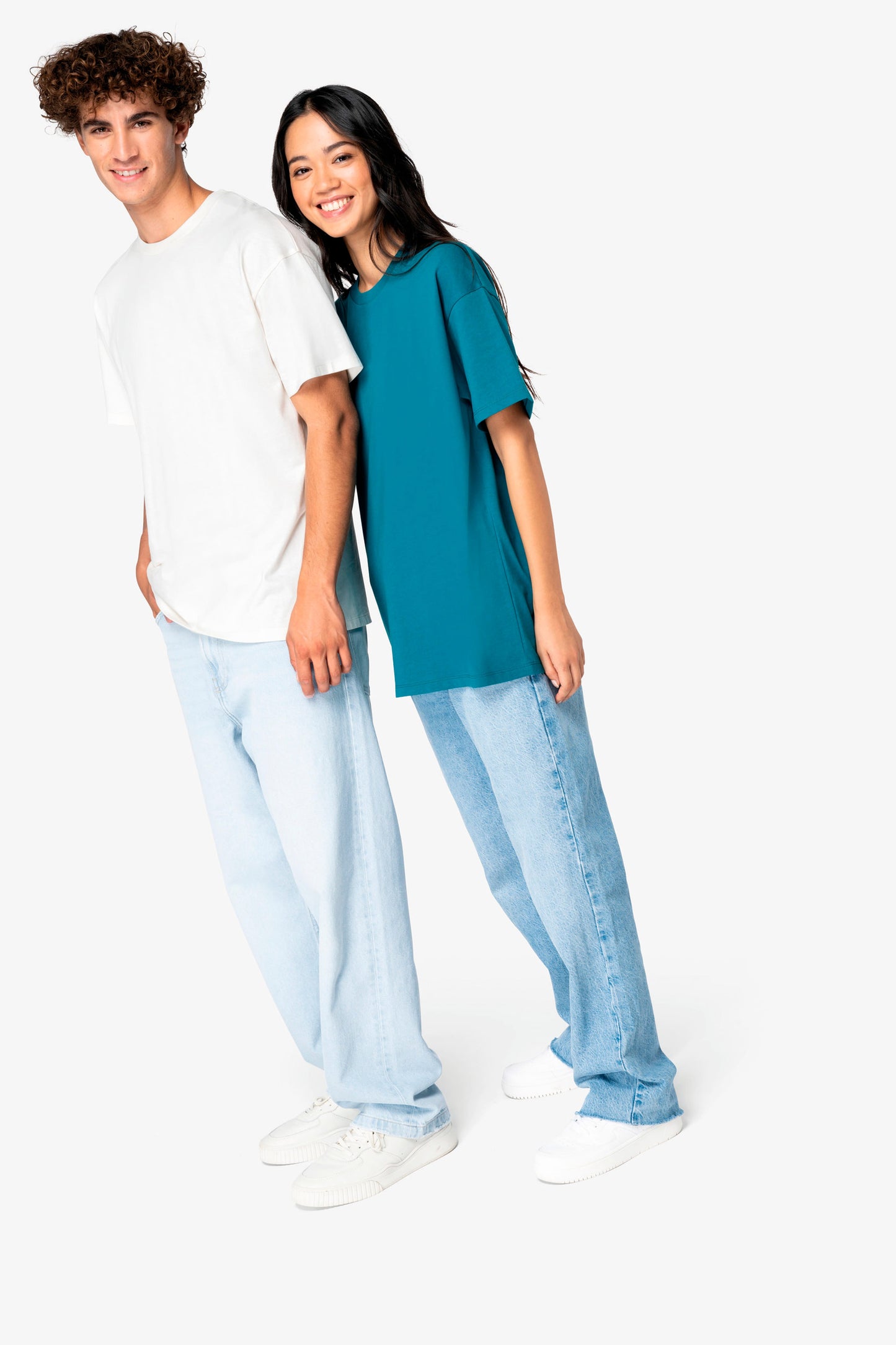 The Dropped Shoulder Tee – Unisex Organic Cotton
