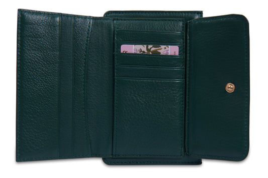 Marion Bifold Leather Wallet - Bascora