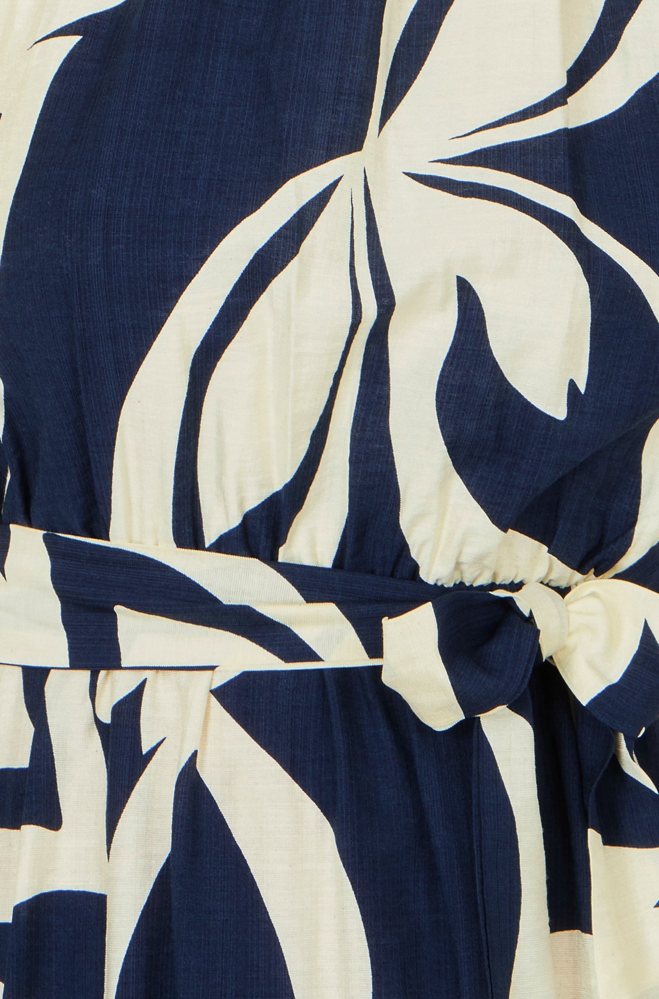 Navy Geo Swirl Print Halter Maxi Dress