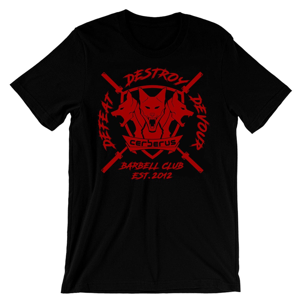 Barbell Club T-Shirt – Black