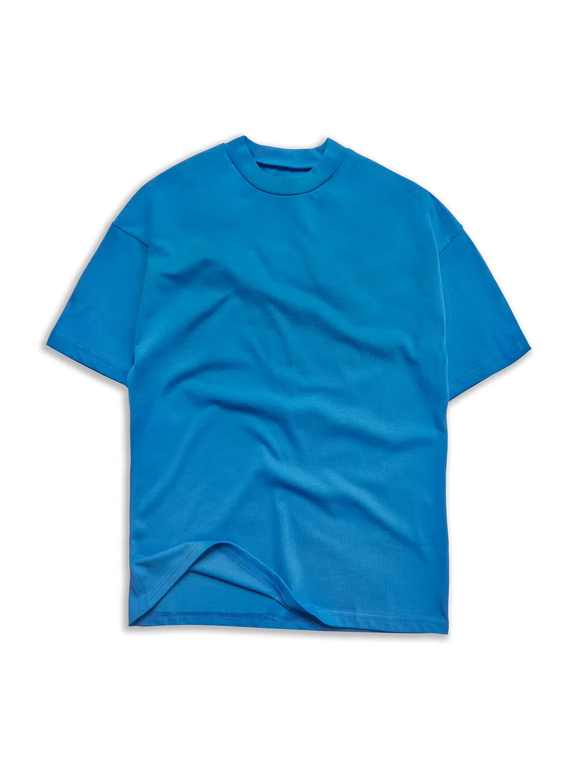 Blue Positano Big Logo T-Shirt - Bascora
