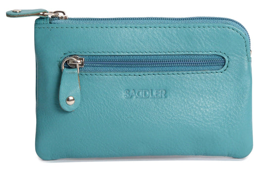 Ellie RFID Leather Coin & Card Purse - Bascora