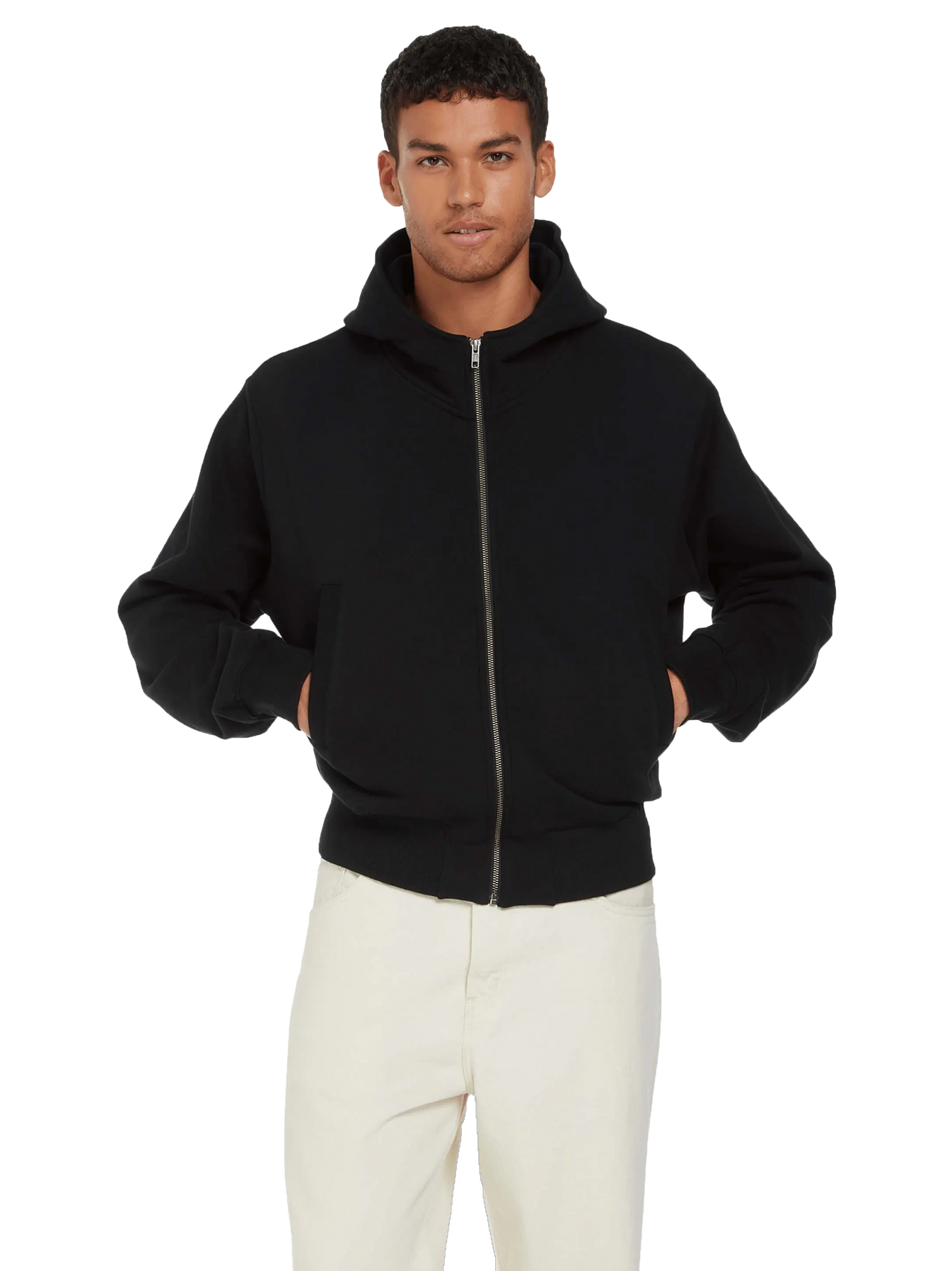 Organic Bomber Jacket Hoodie – Unisex