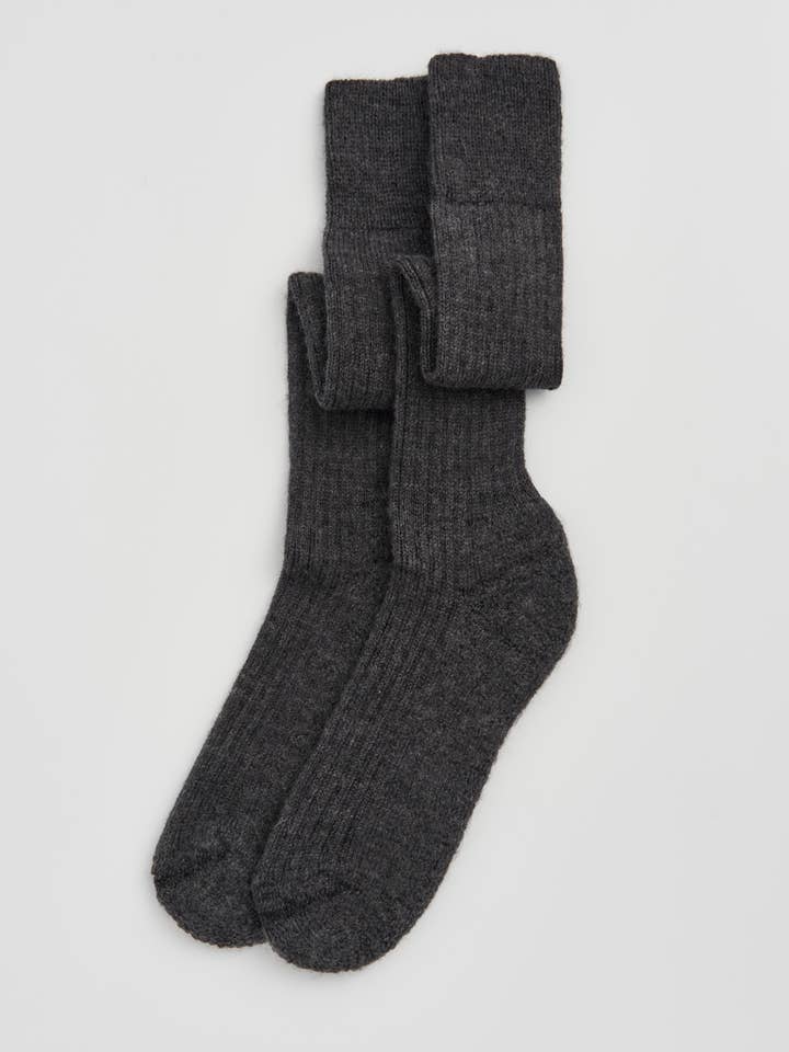 Wool Knee-High Socks