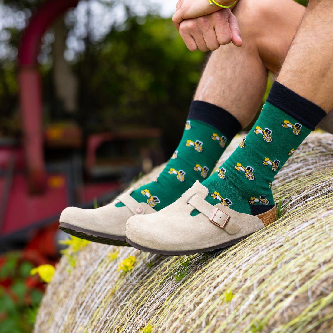 The Tractor – Bamboo Comfort Socks
