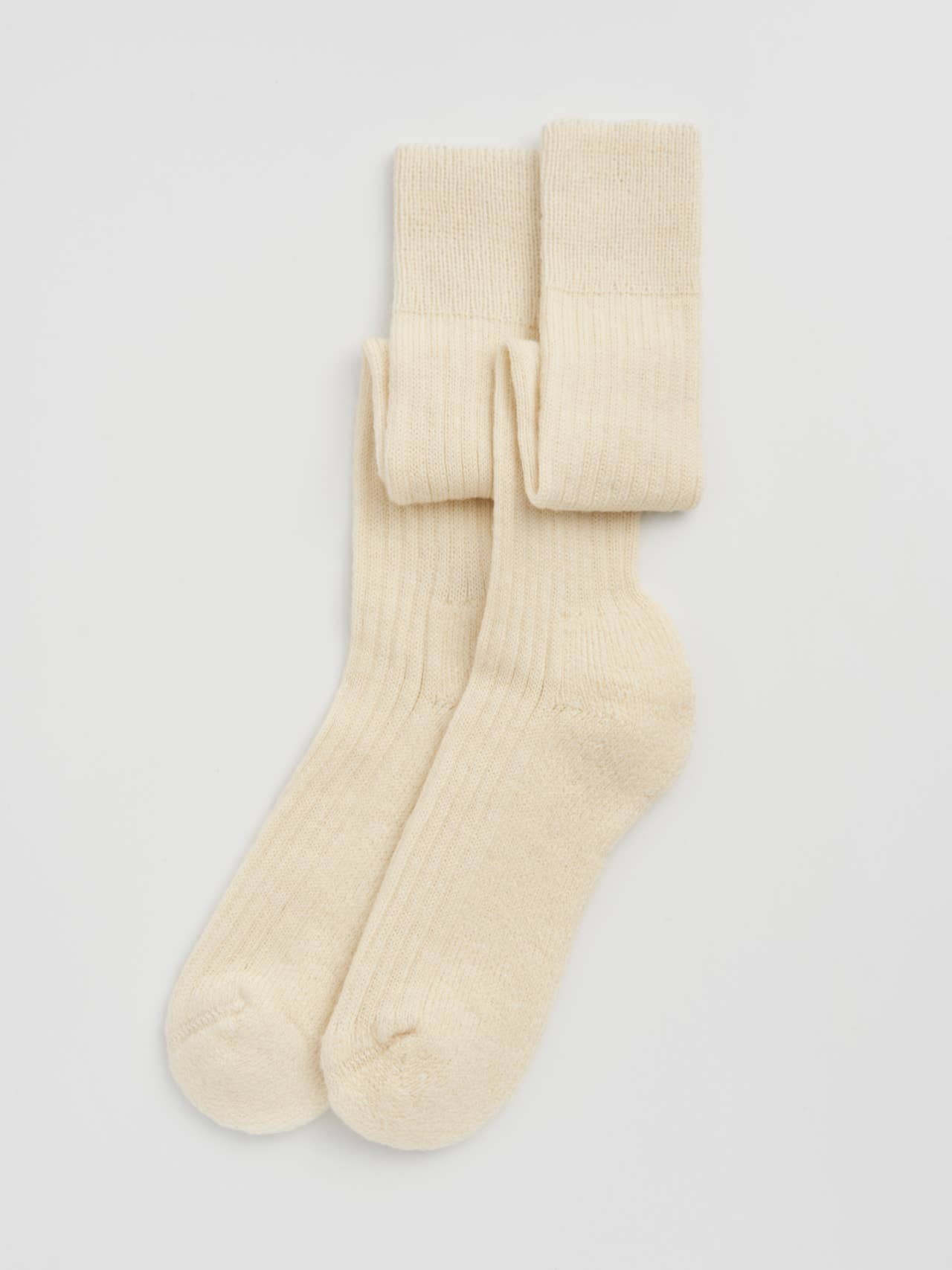 Wool Knee-High Socks