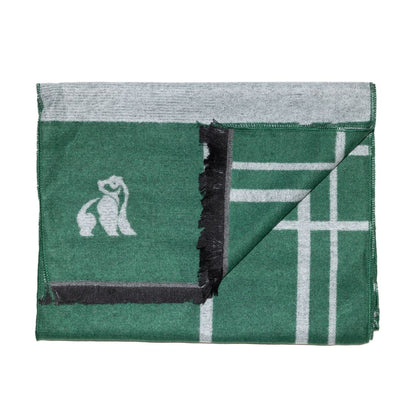 Bamboo Scarf – Green Check