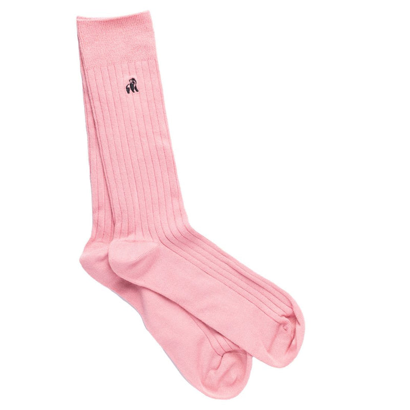 Light Pink Bamboo Socks – Swole Panda