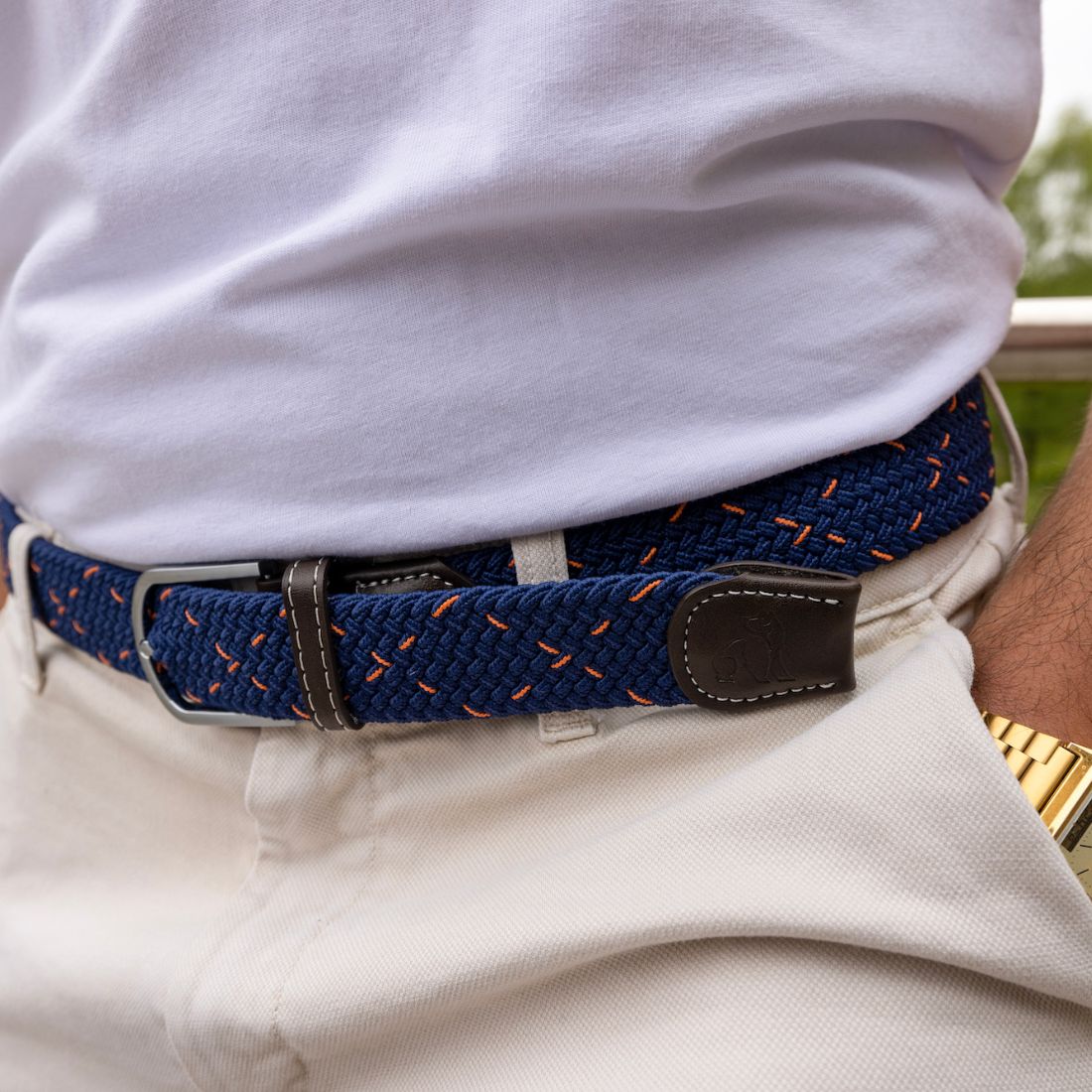 Wear the Change – Recycled Ocean Plastic Woven Belt