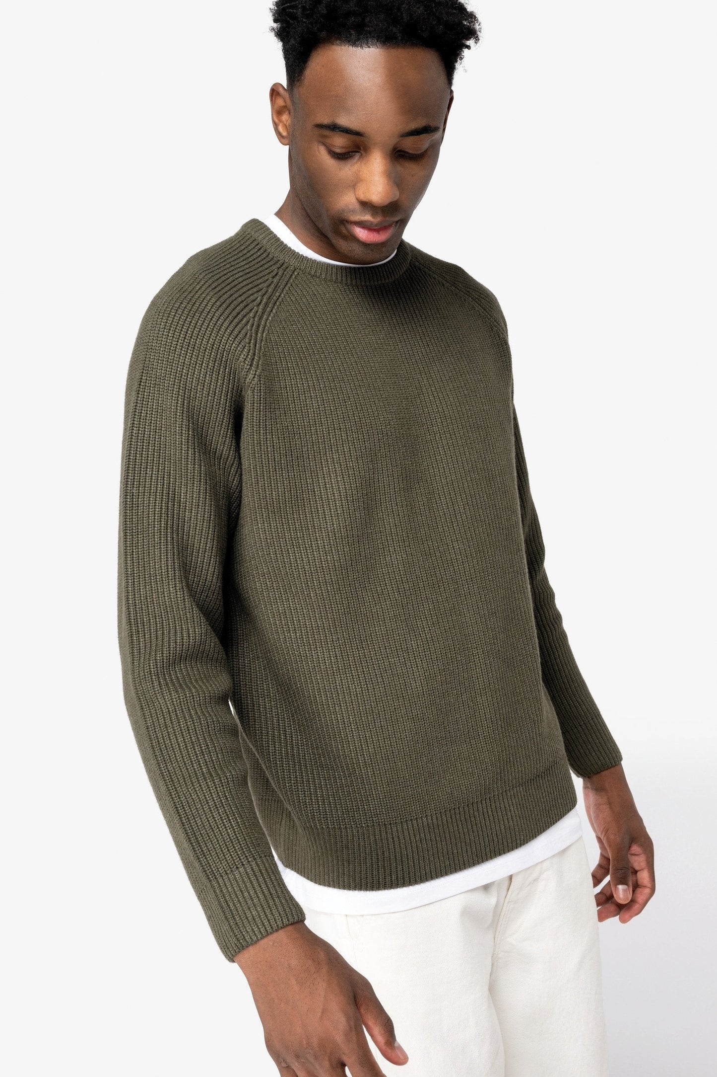 The Chunky Knit Sweatshirt – Organic & Recycled