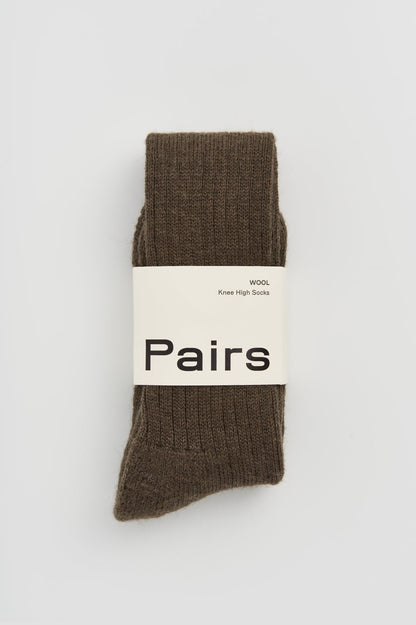 Wool Knee-High Socks