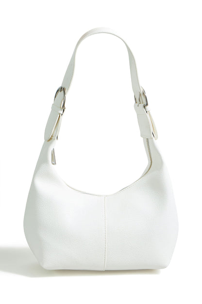 The Ivory Scoop – Shoulder Bag with Buckle