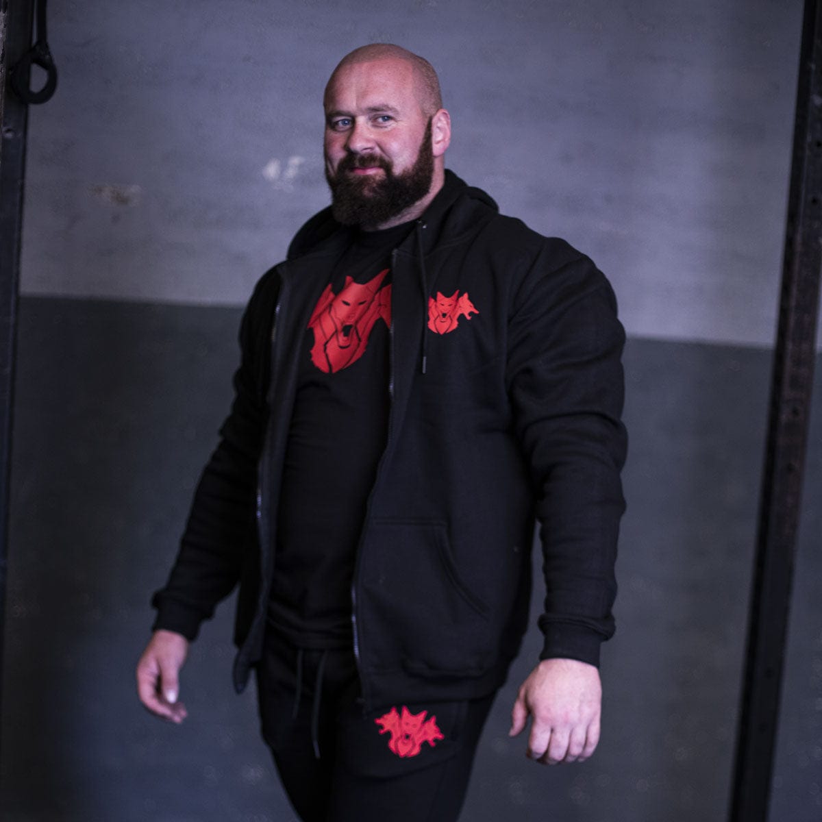 CORE Zip-Up Hoodie – Black