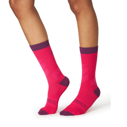 Infrared Crew Socks - Bascora