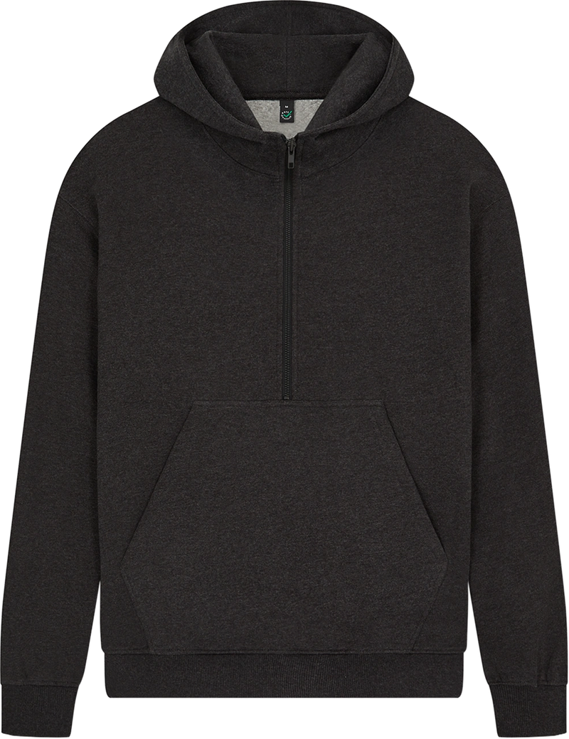 Organic Half Zip Hoodie - Unisex