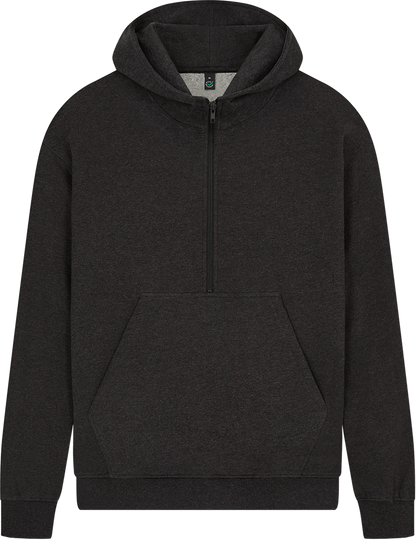 Organic Half Zip Hoodie - Unisex