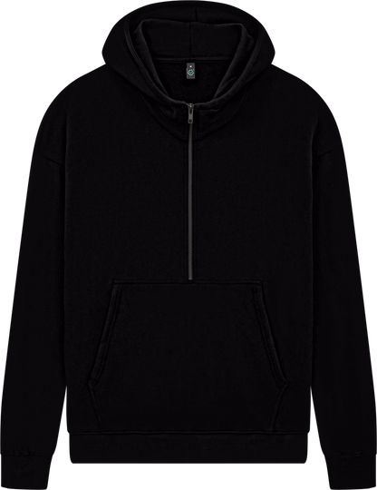 Organic Half Zip Hoodie - Unisex