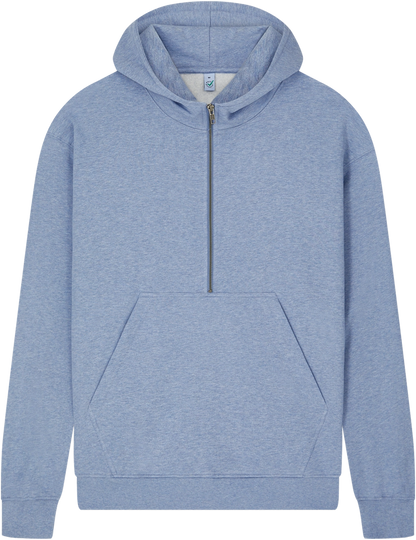 Organic Half Zip Hoodie - Unisex