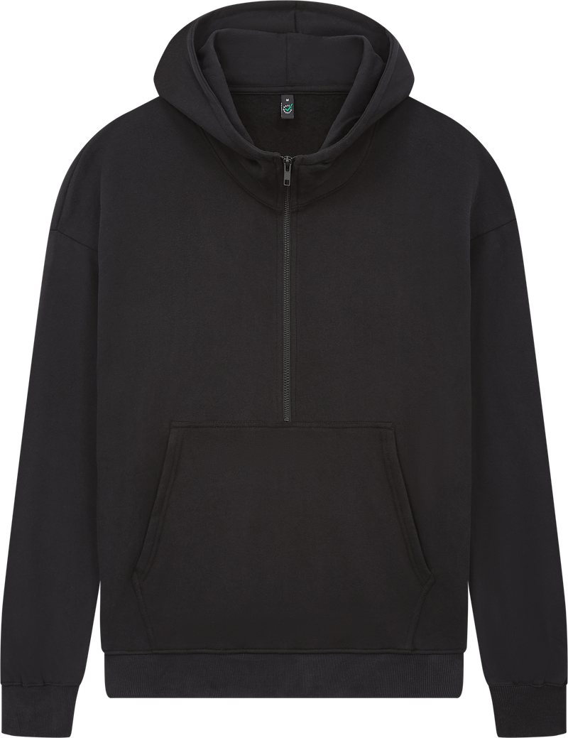 Organic Half Zip Hoodie - Unisex