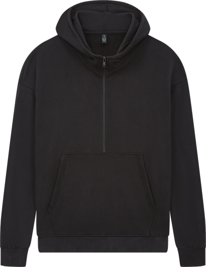 Organic Half Zip Hoodie - Unisex