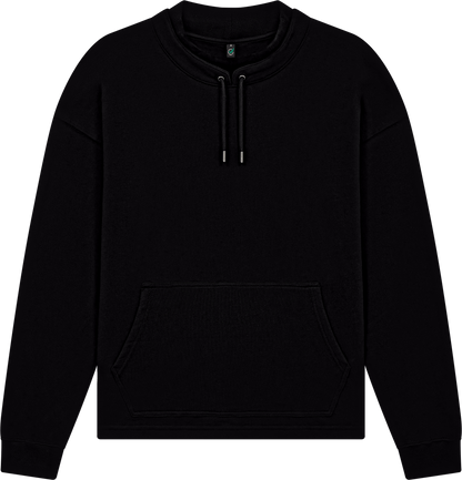 Organic Mock Neck Sweatshirt: Unisex