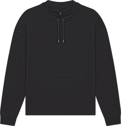 Organic Mock Neck Sweatshirt: Unisex