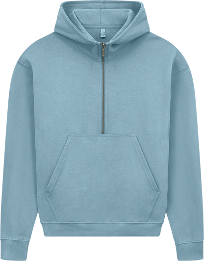 Organic Half Zip Hoodie – Womens
