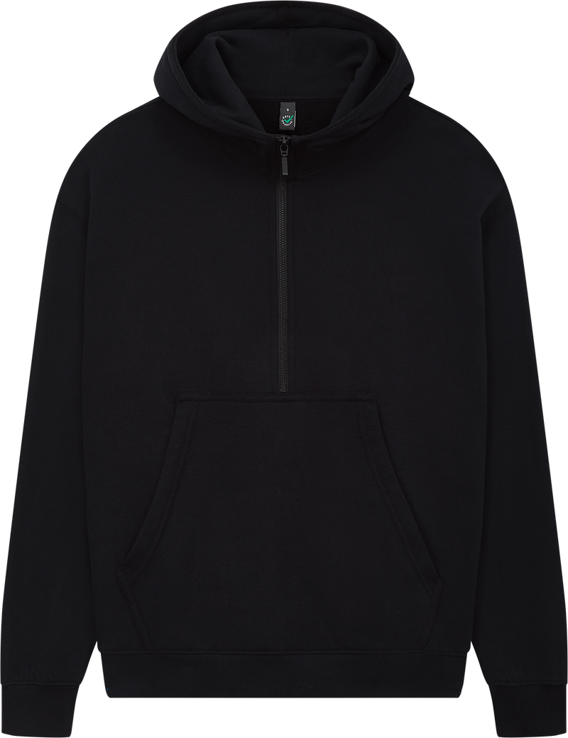 Organic Half Zip Hoodie – Womens