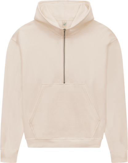 Organic Half Zip Hoodie – Womens