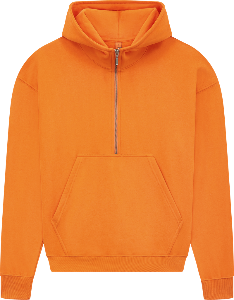Organic Half Zip Hoodie – Womens