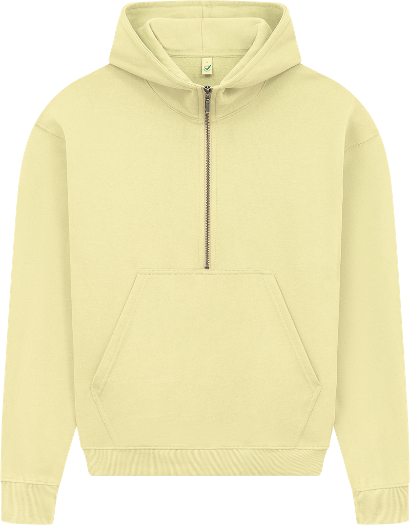Organic Half Zip Hoodie – Womens