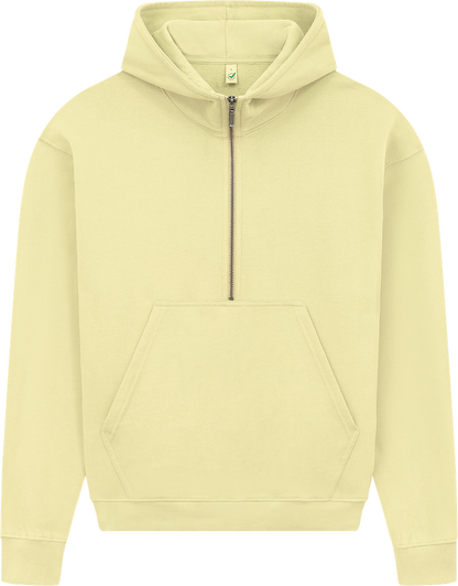 Organic Half Zip Hoodie – Womens