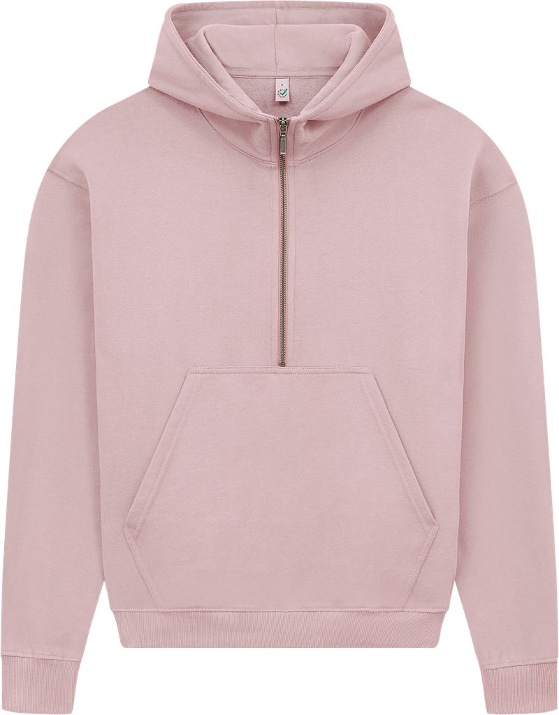 Organic Half Zip Hoodie – Womens