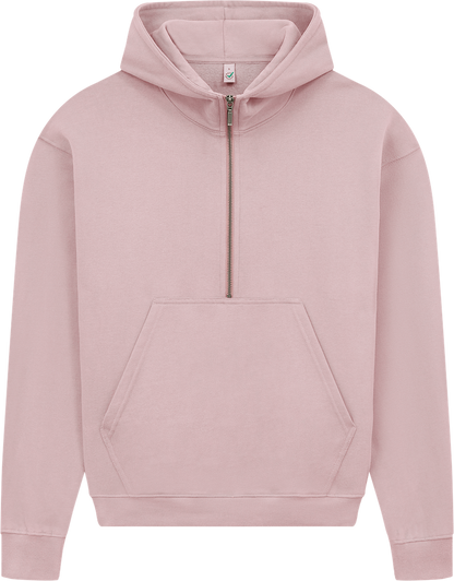 Organic Half Zip Hoodie – Womens