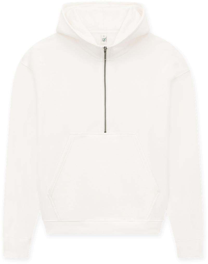 Organic Half Zip Hoodie – Womens