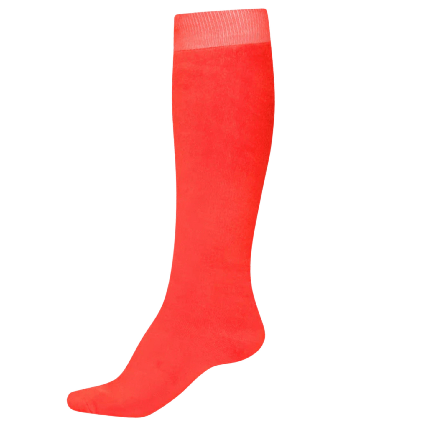 Knee-High Bamboo Thermal Socks -  Wellington Boots Socks Organic Thermal - Orange