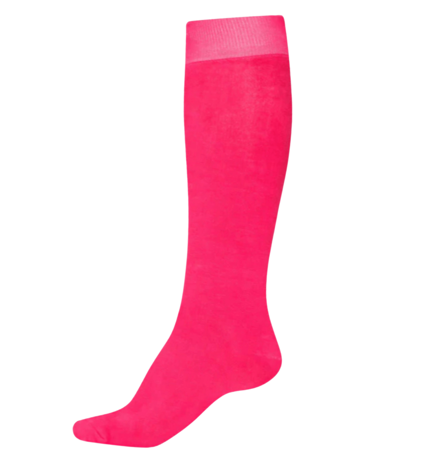 Knee-High Bamboo Thermal Socks -  Wellington Boots Socks Organic Thermal - Pink Punch