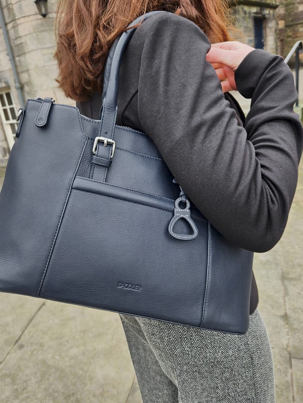 Elizabeth Leather Workbag - Bascora