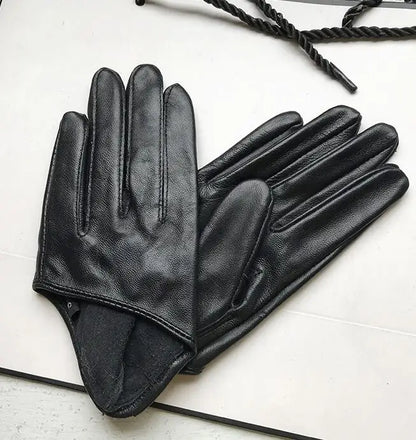 Women's Half-Palm Sheepskin Gloves