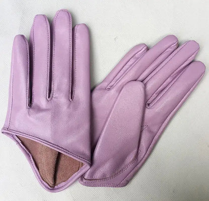 Women's Half-Palm Sheepskin Gloves