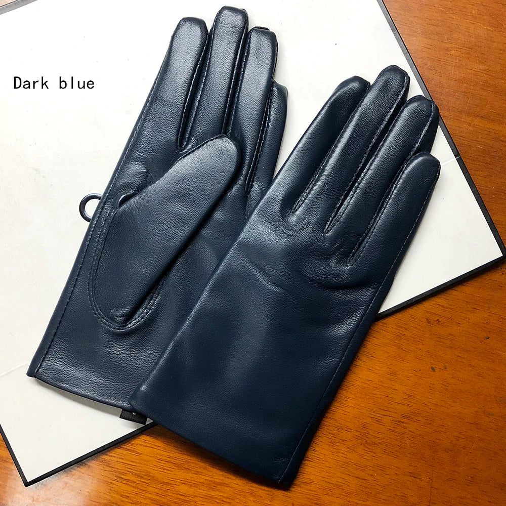 Women's Genuine Leather Gloves – Thin Lined