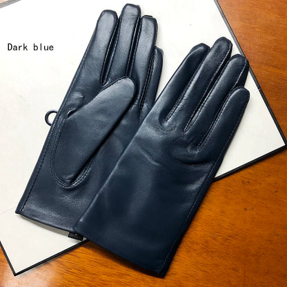 Women's Genuine Leather Gloves – Thin Lined