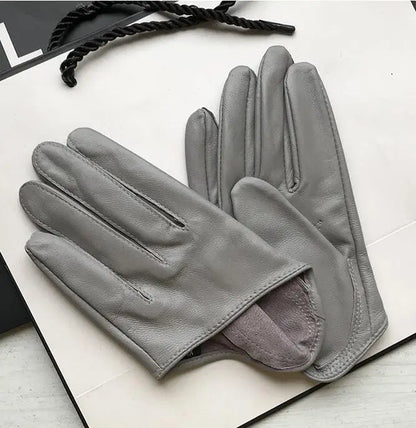 Women's Half-Palm Sheepskin Gloves