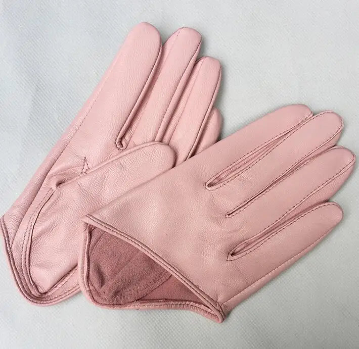 Women's Half-Palm Sheepskin Gloves
