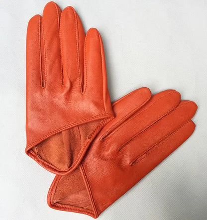 Women's Half-Palm Sheepskin Gloves