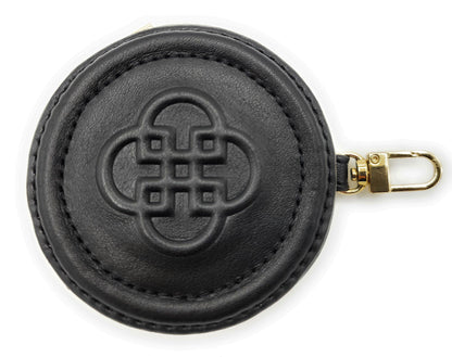 Ivy Leather Zip Top Coin Purse - Bascora