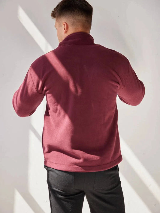 Antibes Fleece Burgundy - Bascora