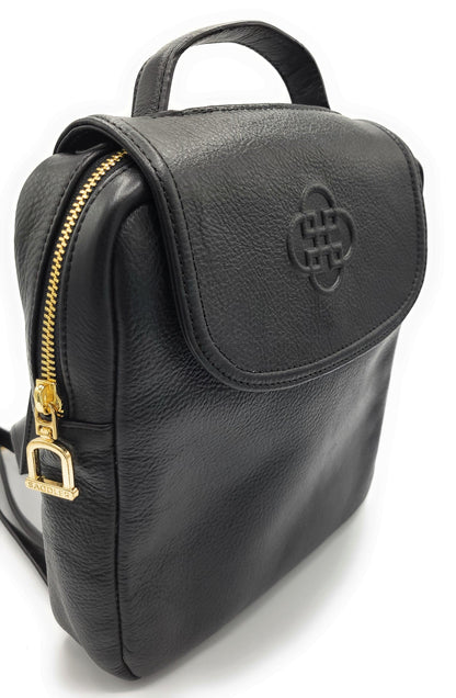 Maxie Leather Mini Backpack - Bascora